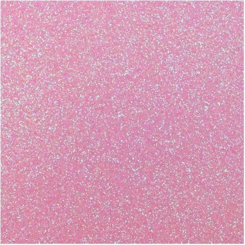 5 Folhas Eva Com Glitter 40x47 Artesanato, Escolar, Decorar Cor Rosa