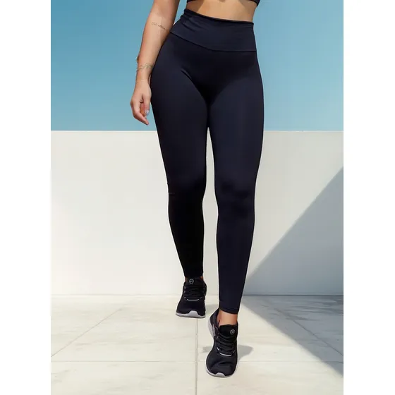 Calza Deportiva Dama Calidad Brasil Básica Suplex Tiro Alto