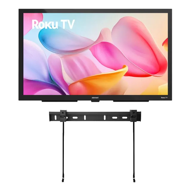 Pantalla Element 55 Pulgadas 4k Uhd Roku Smart Tv Exteriores
