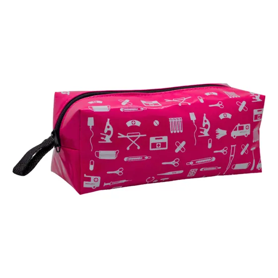 Case Protetora Aparelho Pressao Enfermagem Bolsa Esfigmo Cor Rosa