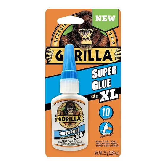 Pegamento De Gorilla Super Glue Xl 25g (.88oz) 10s Original