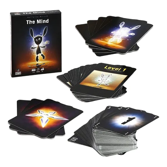 Juego De Mesa The Mind Card Games Party Para 2 4 Jugadores