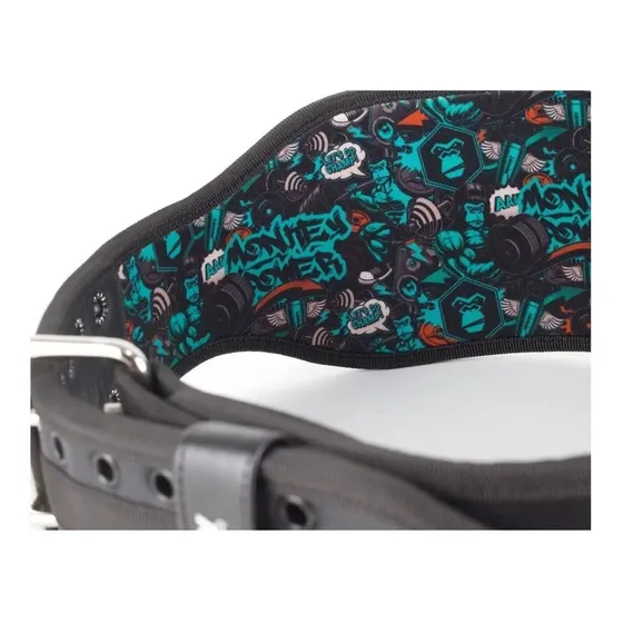Cinto Monkey Power Cinturon Hebilla Faja Lumbar Sublimado