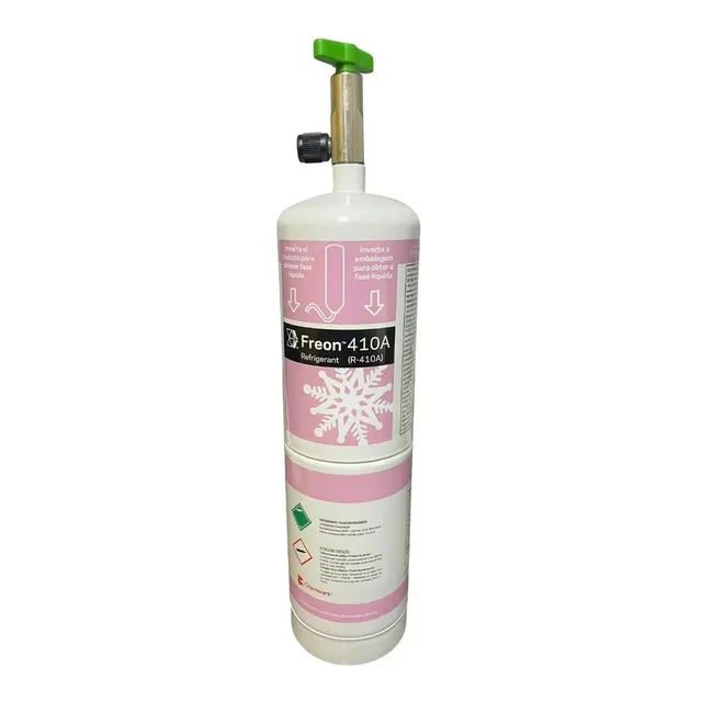 Gas Refrigerante Chemours Freon R410a 650g Lata Llave Acceso