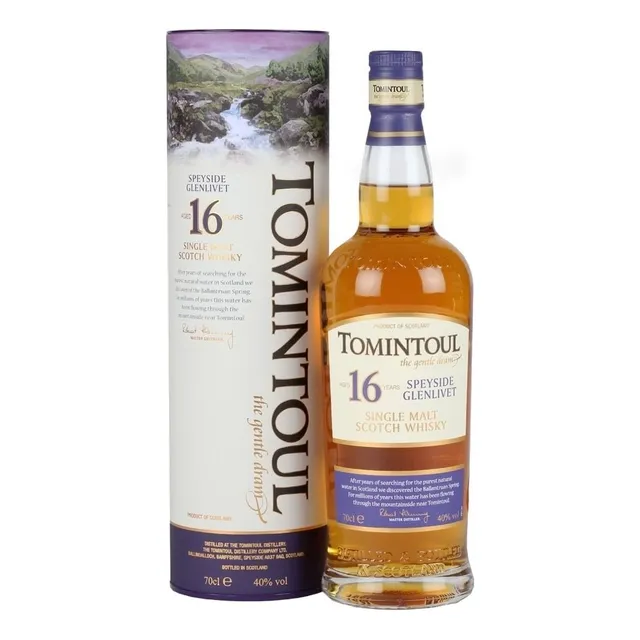 Tomintoul 16yo Single Malt - Botella 700ml