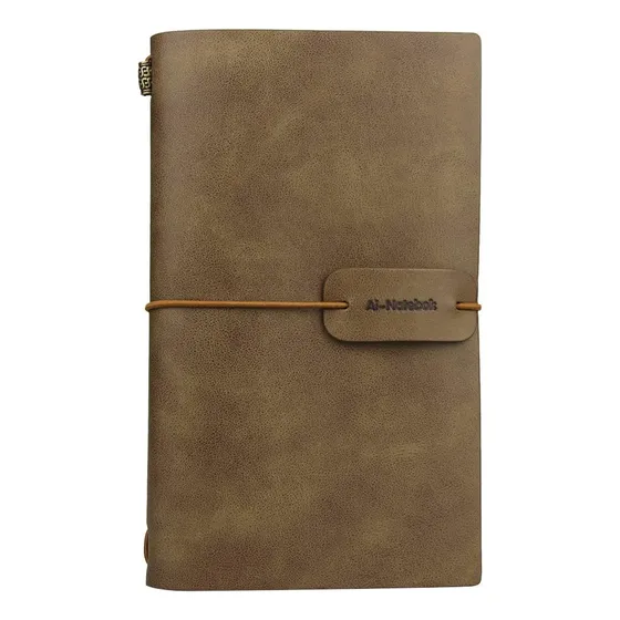 Cuaderno De Viaje Vintage Retro Hecho A Mano Con Forro De...