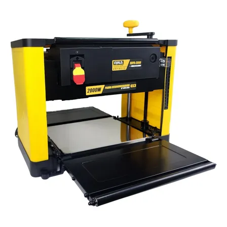 Plaina Desengrossadeira Bancada 13 Pol 2000w Evpd-2000 Evald Cor Amarelo 220v