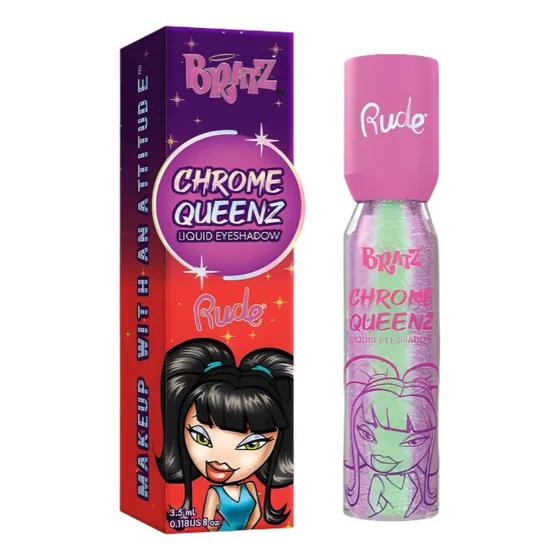 Rude - Bratz Chrome Queenz Liquid Eyeshadow