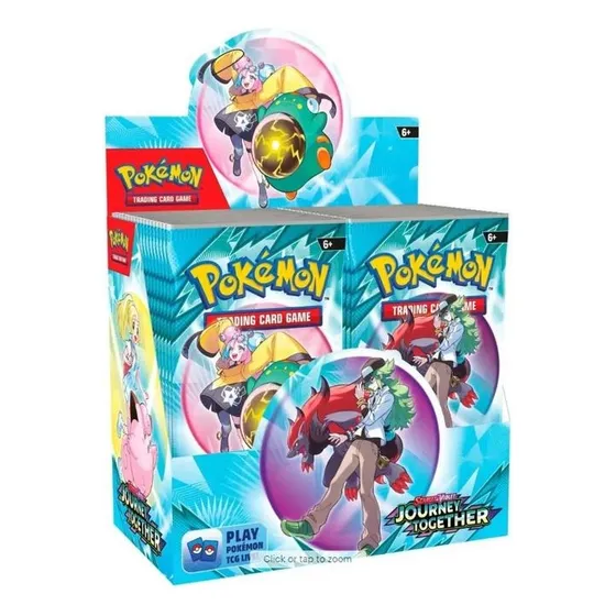 Jogo de cartas Pokémon S&v Journey Together Booster Booster Box C/36 Idioma Inglês