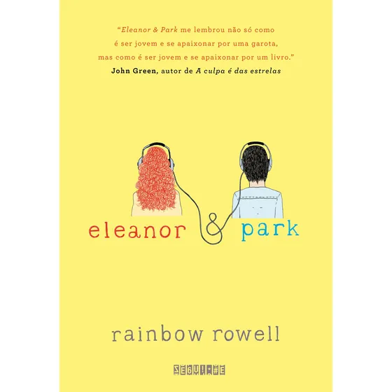 Livro Eleanor & Park, de Rainbow Rowell capa mole em português, 2020 Editora Seguinte