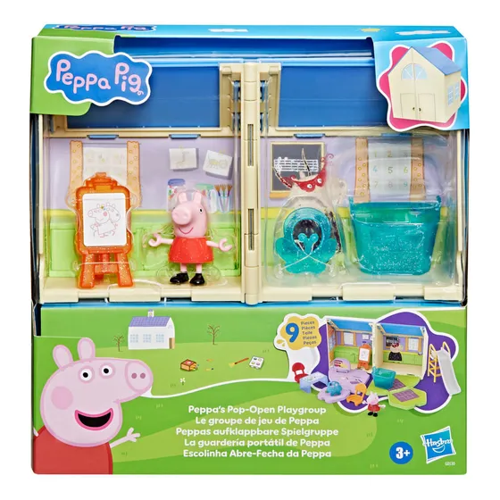 Hasbro Peppa Pig Playset La Guarderia Portatil De Peppa