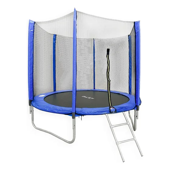 Trampolin Brincolin Rudo 8ft 2.5 M Envío Y Calcetines Gratis Negro Azul