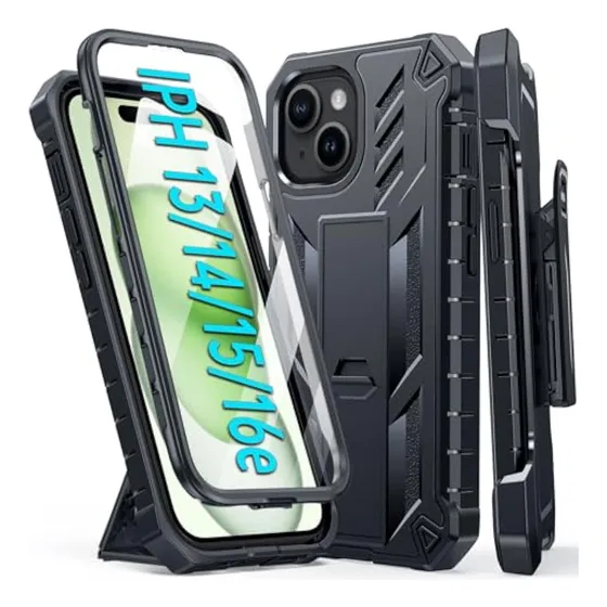 Fntcase Funda Para iPhone 15: Para iPhone 14, 13 Y