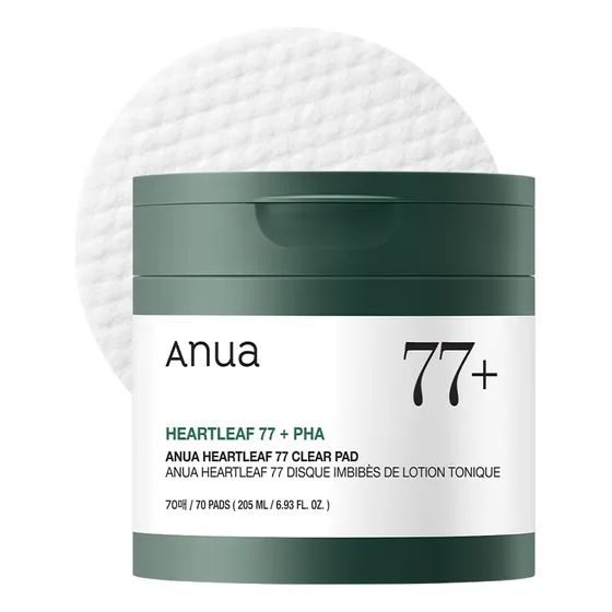 Anua Heartleaf 77 - Toner Pads Faciales Exfoliantes