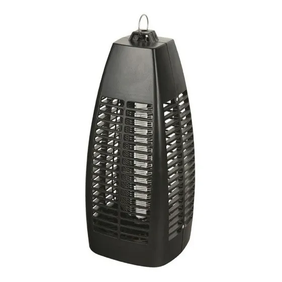 Lámpara Mata Mosquitos 6watts/ Cubre 20m2/ Negra/ Exte/inter