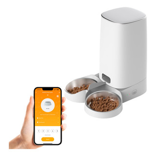 Alimentador Automático Gadnic Para Mascotas Con Control Wifi Doble Bandeja Alimentador Automático Gadnic Para Mascotas Con Control Wifi Doble Bandeja