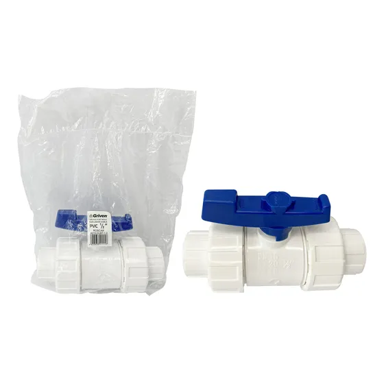 Llave De Bola C/union Doble Rosca 1/2''  Griven