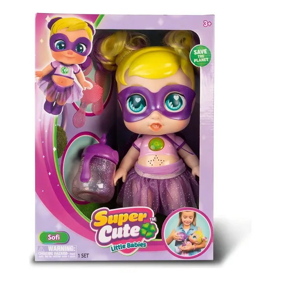 Muñeca Super Cute Little Babies: Glitzy Cool Sofi