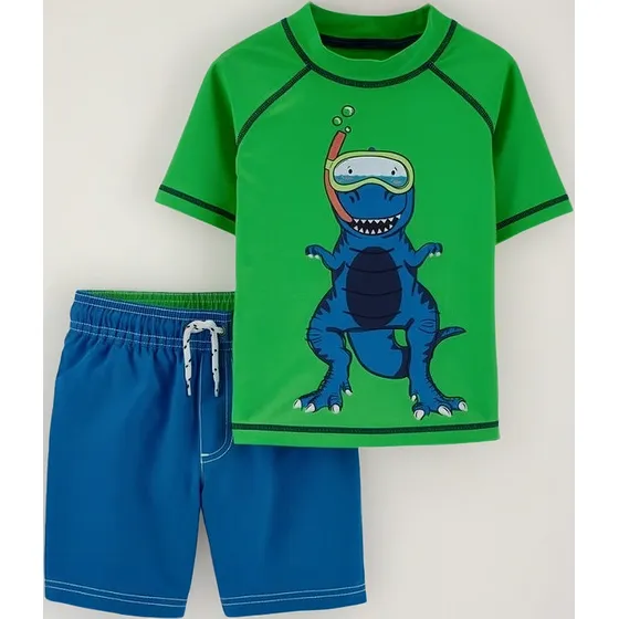 Conjunto Malla Importado Niño Con Filtro Uv Pilchasdemarca