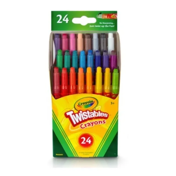 Crayola Twistables Mini Crayones Set 24 Colores Xtreme P