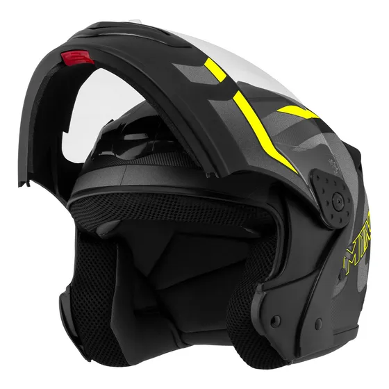 Capacete Robocop Escamoteável Fechado Mixs Gladiator Delta S