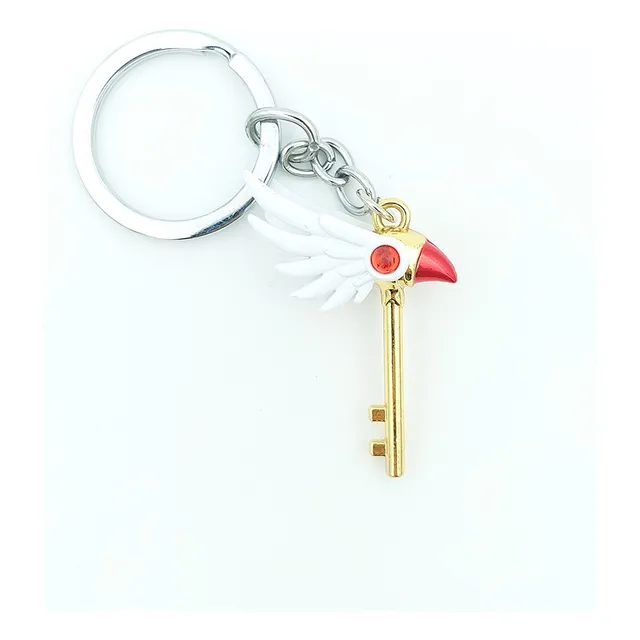 Llavero Baculo Sakura Cardcaptor Anime De Colección