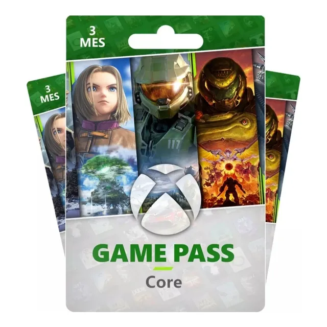 Xbox Game Pass Core 3 Meses