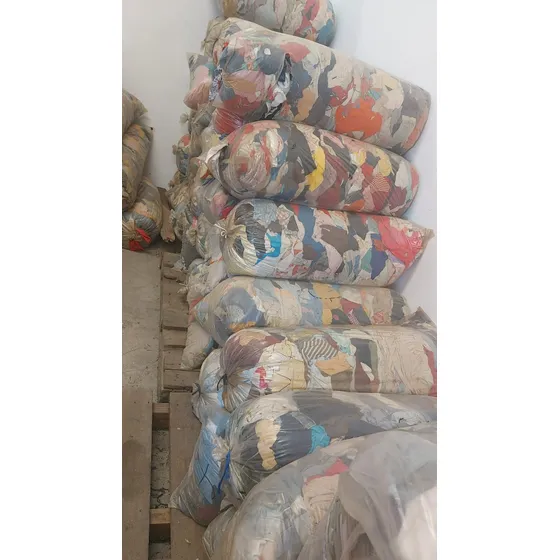 Trapos De Algodón 20 Kg - Bultos De Tela Colorido