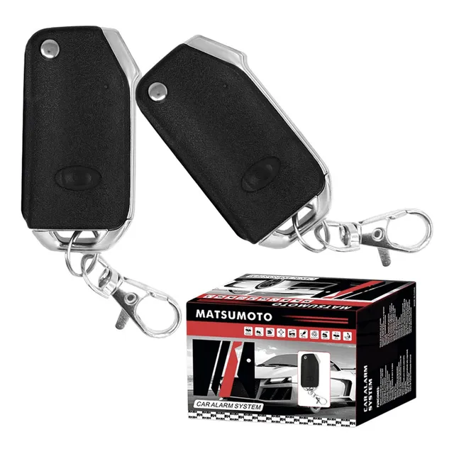 Alarma Matsumoto Para Auto Con Control Navaja Tipo Coreano