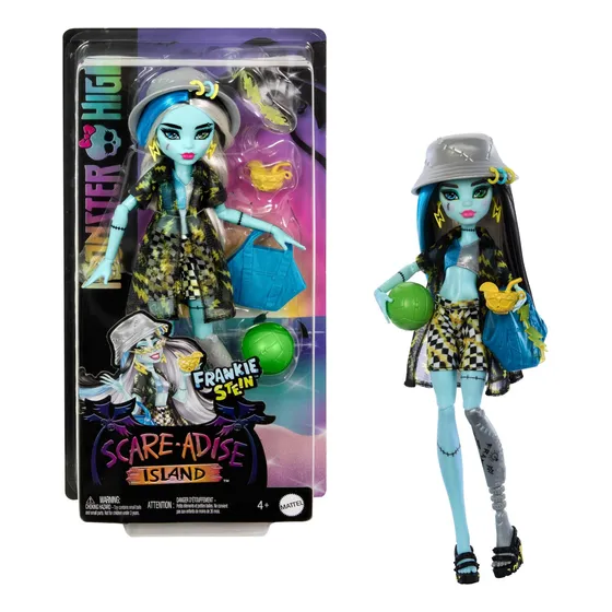 Monster High - Frankie Stein Scare Adise Island - Mattel - 