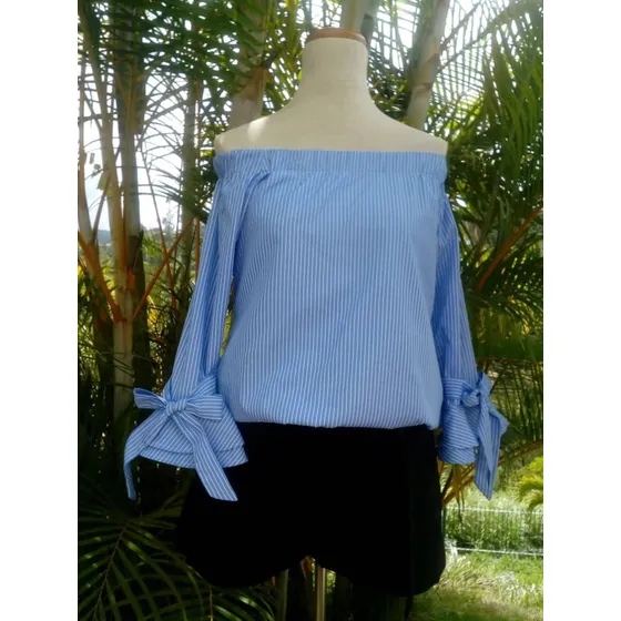 Blusa Hombros Al Aire