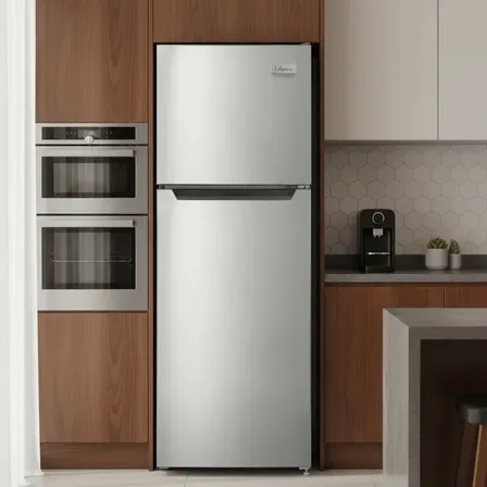 Refrigerador Libero Lrt-200Dfi Inox Con Freezer 168L
