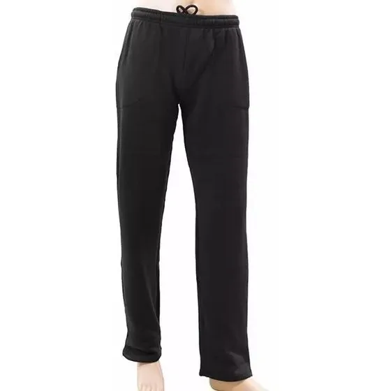 Pantalón Deportivo En Algodón , Felpa Con Bolsillos 