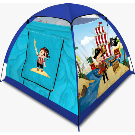 Carpa Infantil Casita Piratas Karpikids 5620 Color Azul Carpa Infantil Casita Piratas Karpikids 5620 Color Azul