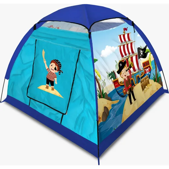 Carpa Infantil Casita Piratas Karpikids 5620 Color Azul