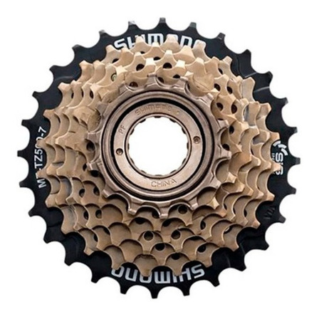 Catraca Roda Livre 7v Rosca Tz-21 Shimano 14/28 Dentes Catraca Roda Livre 7v Rosca Tz-21 Shimano 14/28 Dentes