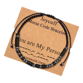 Joycuff Eres Mi Persona Código Morse Pulseras Para Mujeres R Joycuff Eres Mi Persona Código Morse Pulseras Para Mujeres R
