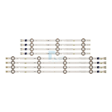 Kit 8 Barras Leds Un43t5300ag Un43t5300 Novo C/ Nf Kit 8 Barras Leds Un43t5300ag Un43t5300 Novo C/ Nf
