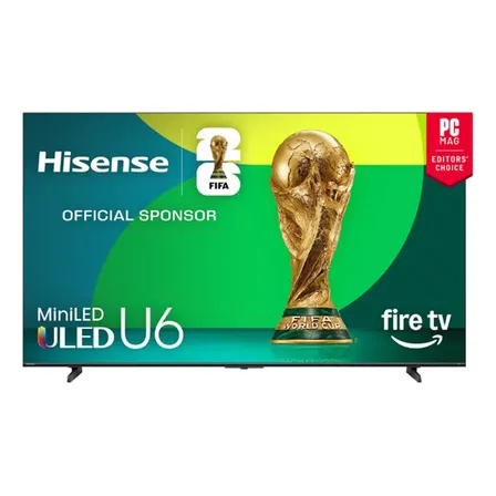 Smart Tv 75 Pul Hisense Pantalla Mini Led Qled 4k Fire Tv