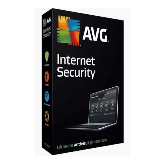 Avg Internet Security 1 Pc 1 Año Licencia Antivirus Original