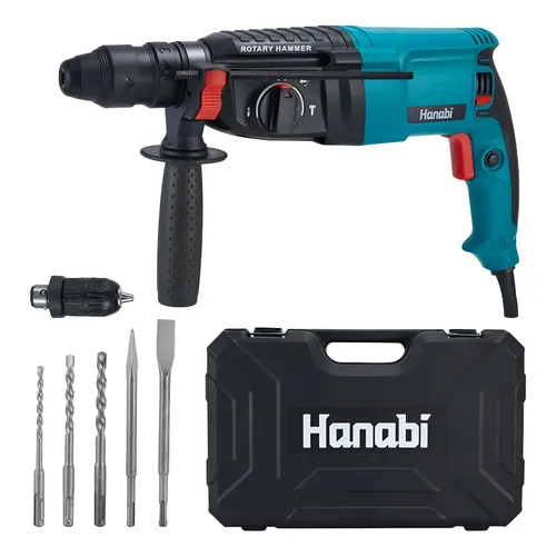 メイプル Martelete Perfurador 1300w Profissional Sds Com Maleta 26mm Azul