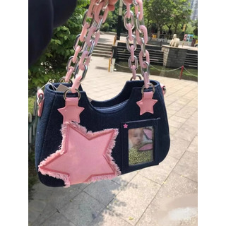 26.5*9*18 - Bolso De Mezclilla Guangzhou Factory Para Mujer 26.5*9*18 - Bolso De Mezclilla Guangzhou Factory Para Mujer