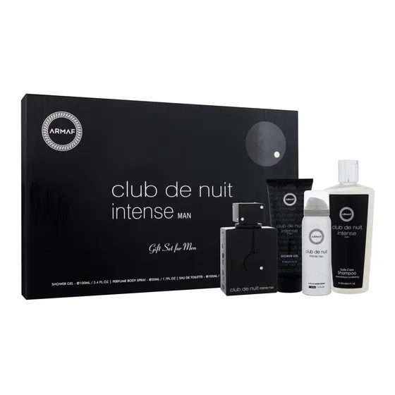 Perfume Club De Nuit Intense Man Set4 Pz Hombre Original Edt