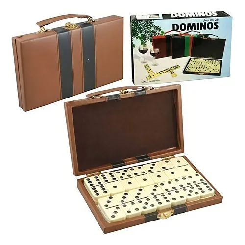 Juego De Mesa Novelty Domino Doble 6 Con 28 Fichas Jumbo | MercadoLibre