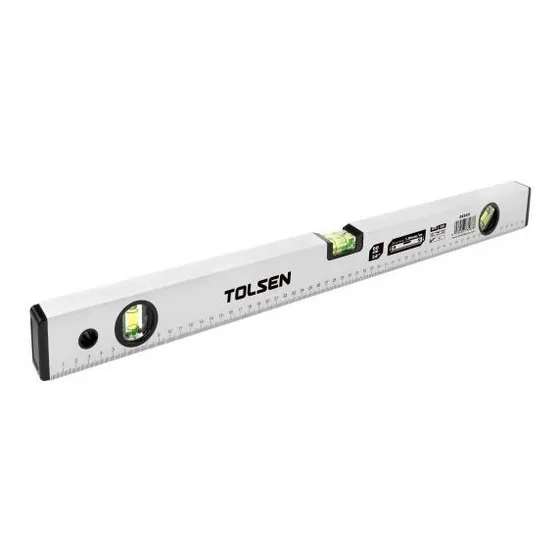 Nivel De Aluminio C/regla 60cms/24  Tolsen Pro 35223 