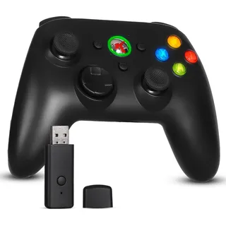 Controle Sem Fio Para Xbox 360 E Computador RecarregĂĄvel Cor Preto Knup Gm034 Controle Sem Fio Para Xbox 360 E Computador RecarregĂĄvel Cor Preto Knup Gm034