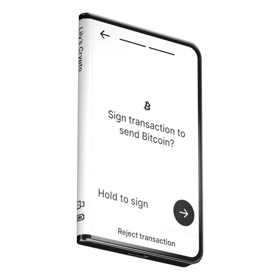 Ledger Stax Wallet Billetera De Criptomoneda Solana Xrp Btc