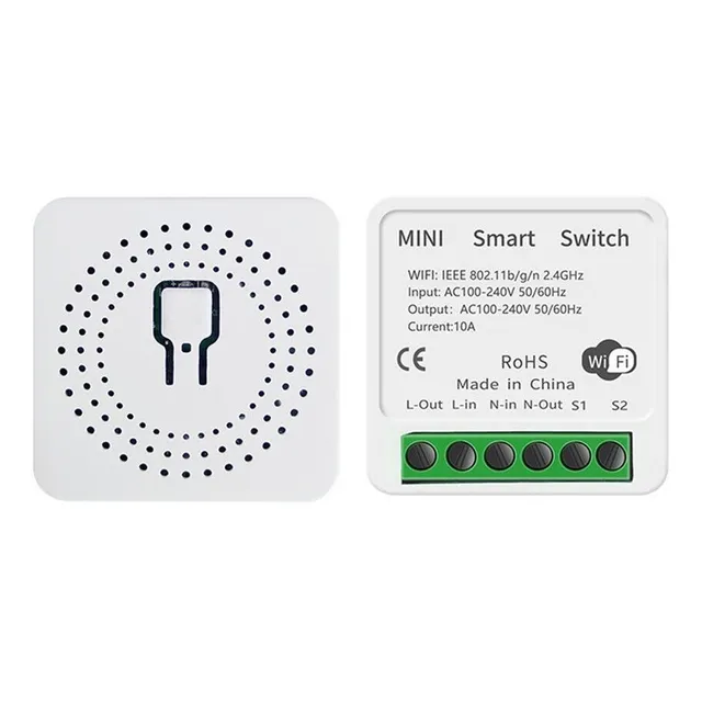 Smart Mini Switch Wifi De 1 Canal Pst-ap Smt 16a