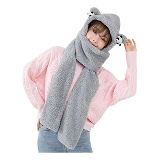 Bufanda De Felpa De Color Sólido Para Mujer Bufanda Bufanda De Felpa De Color Sólido Para Mujer Bufanda