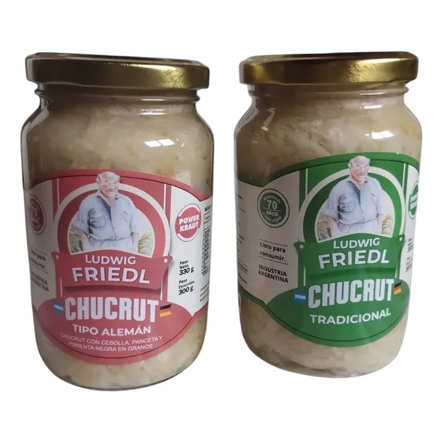 Chucrut Artesanal Ludwig Friedl X 330grs